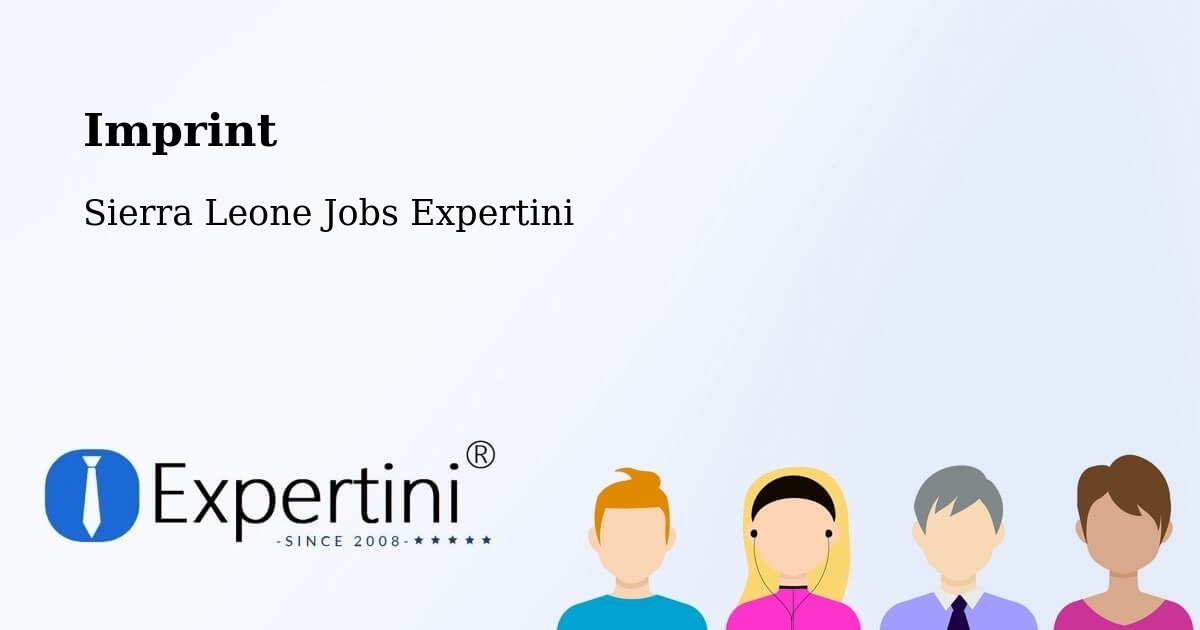 Imprint – Bindi - Sierra Leone Jobs Expertini