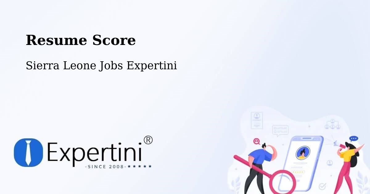 Resume Score & Job Description Match Tool – Bindi - Sierra Leone Jobs Expertini