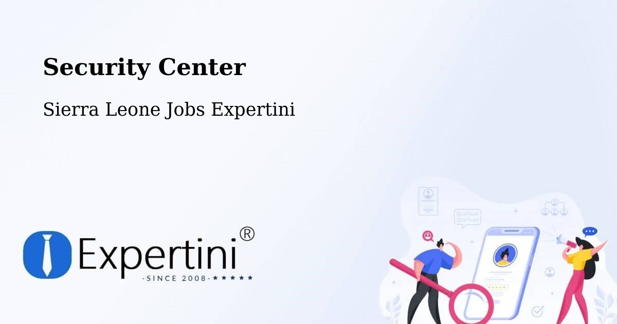 Security & Compliance – Bindi - Sierra Leone Jobs Expertini