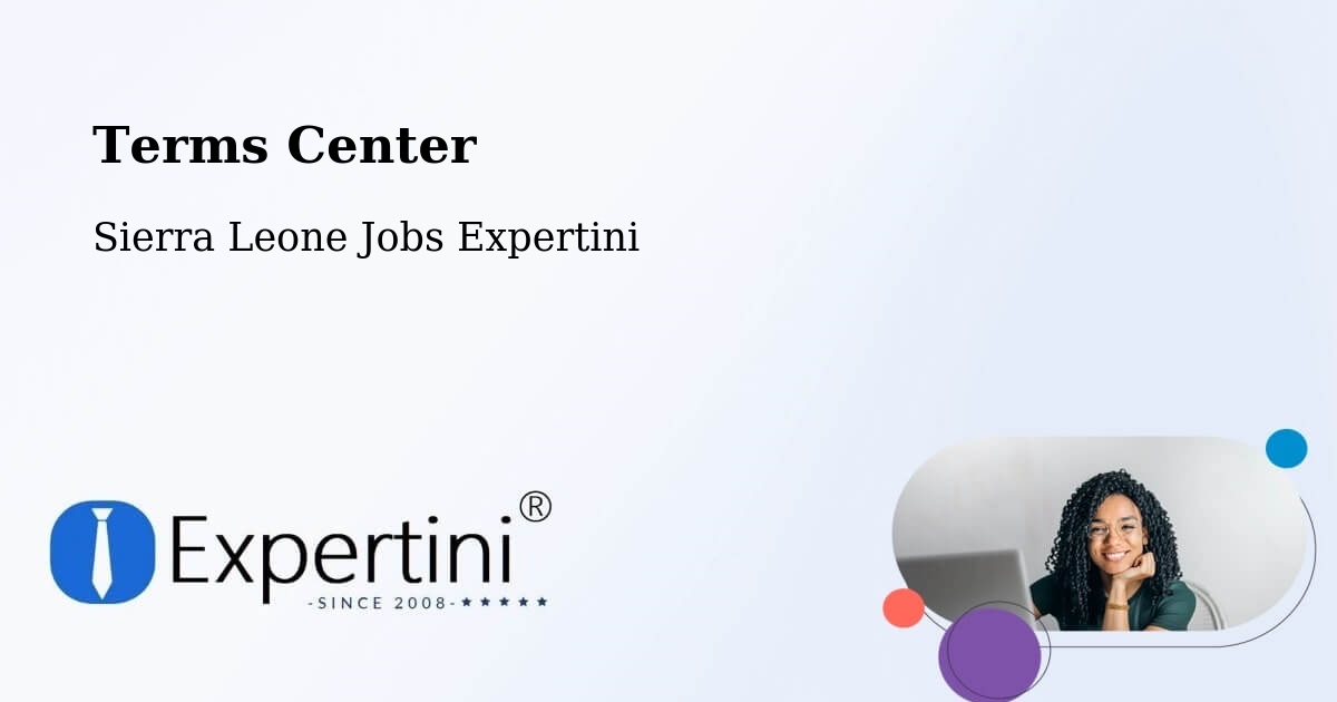 Terms of Service – Bindi - Sierra Leone Jobs Expertini